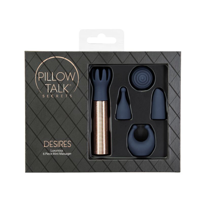 Pillow Talk Secrets Desires 6 Pc Massager Set-36514