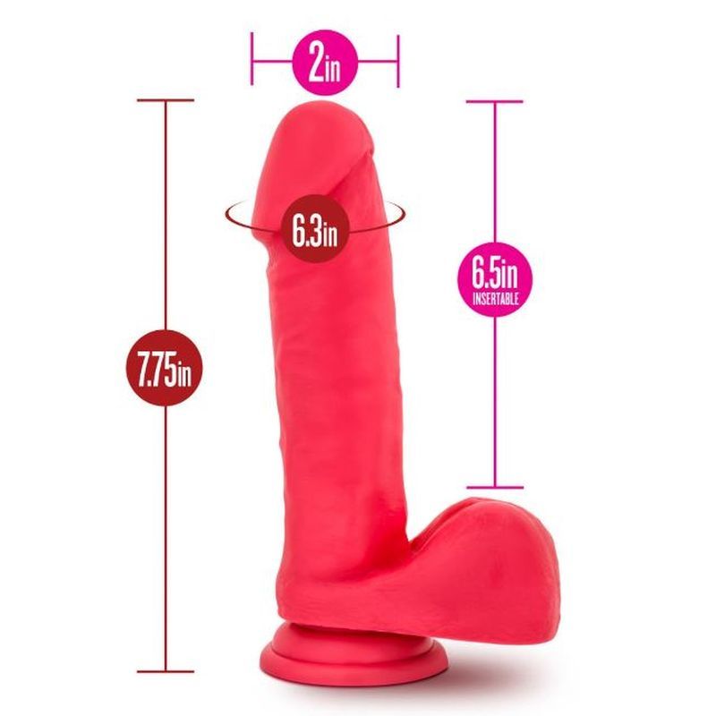 Ruse Big Poppa Cerise Dildo-BL-86708