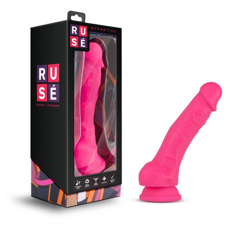 Ruse Hypnotize Hot Pink Dildo-BL-84700
