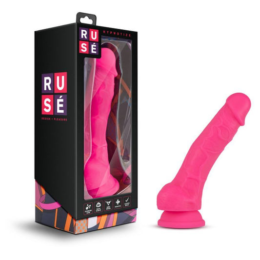 Ruse Hypnotize Hot Pink Dildo-BL-84700
