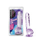 Naturally Yours 8" Crystaline Dildo Amethyst-BL-51501