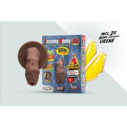 Screeny Weeny 6.0 Uncut Latino Brown-001-4-A-SW6