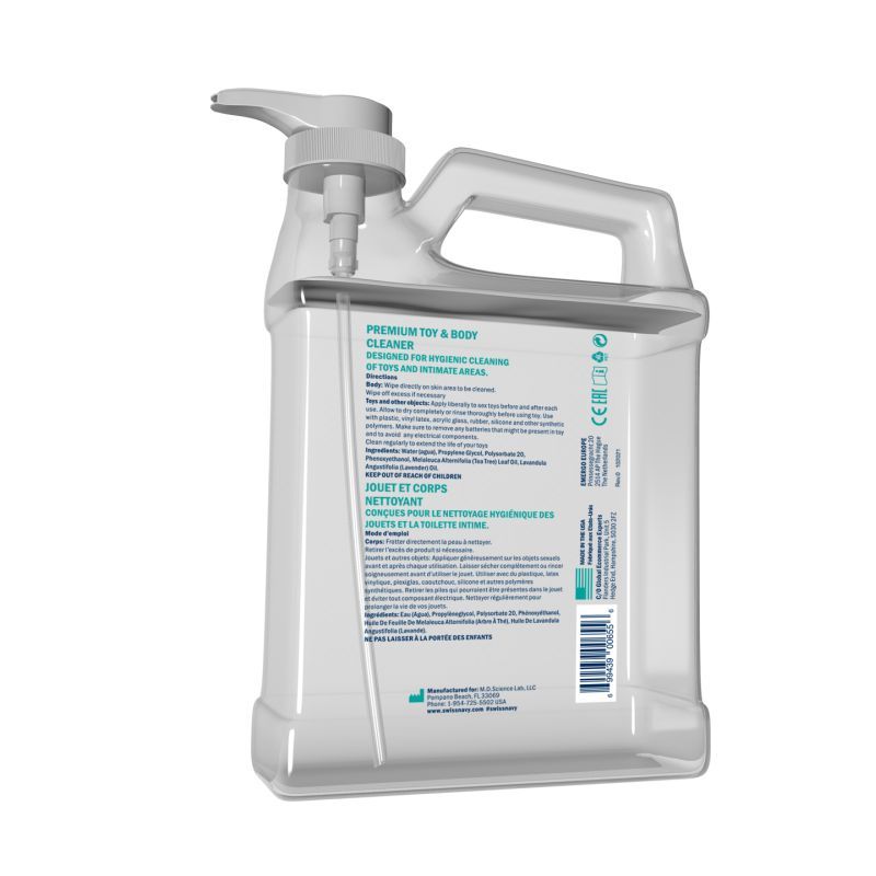 Swiss Navy Toy and Body Cleaner 1 Gal/3.8L-SNTB1G