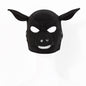 Neoprene Pig Mask Black-HW-HB01007-BLK