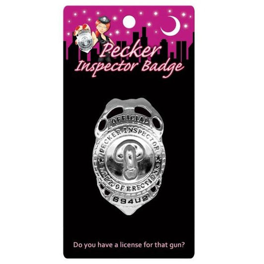 Pecker Inspector Badge-NV-S66
