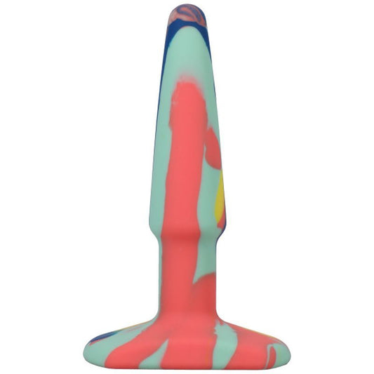 Groovy Silicone Anal Plug 4in Sunrise-0302-01-BX