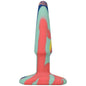 Groovy Silicone Anal Plug 4in Sunrise-0302-01-BX