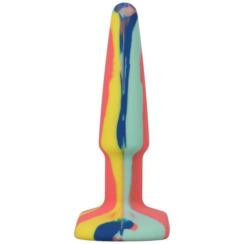 Groovy Silicone Anal Plug 4in Sunrise-0302-01-BX