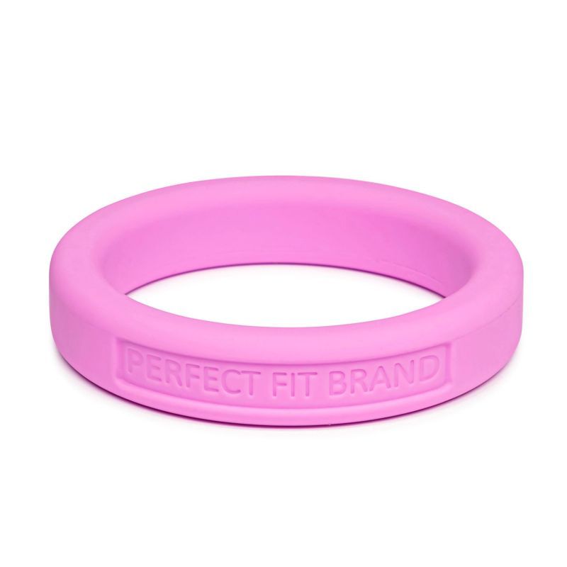 Classic Silicone Medium Stretch Penis Ring 44mm Pink-UB-131