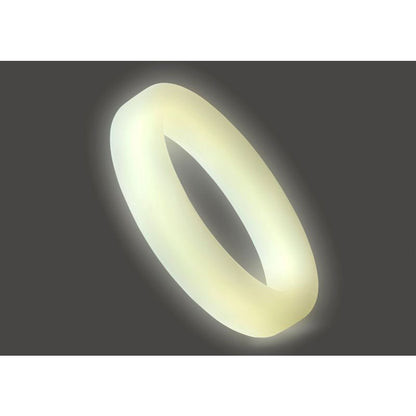 Classic Silicone Medium Stretch Penis Ring 44mm Glow In The Dark-UB-134