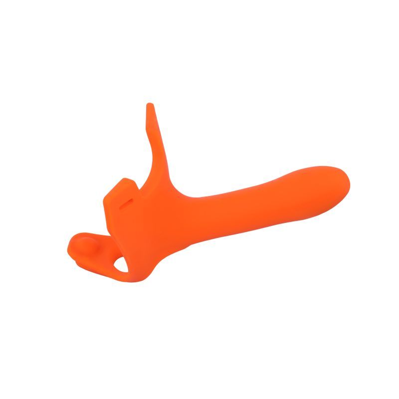 Zoro Strap-On 5.5in Orange-ZR-047