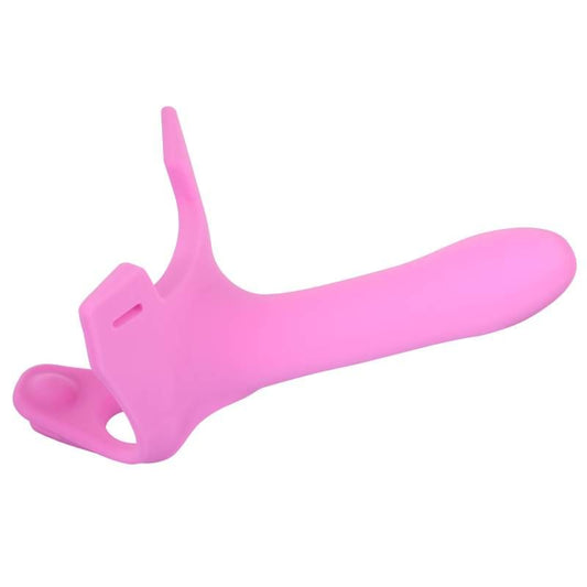 Zoro Strap-On 5.5in Pink-ZR-051