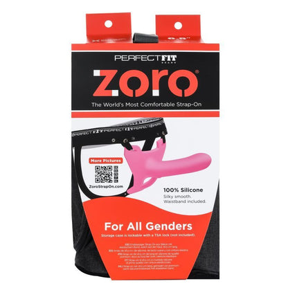 Zoro Strap-On 6.5in Pink-ZR-071