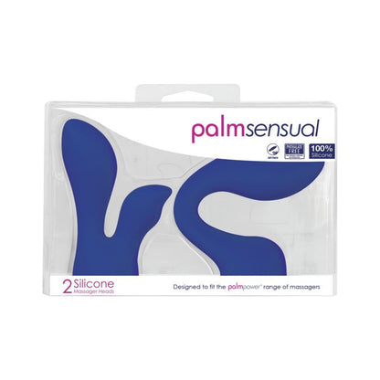 PalmSensual Massager Heads Blue (For use with PalmPower)-30536