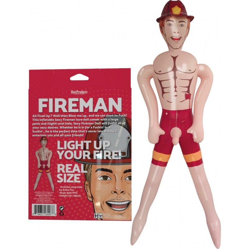 Fireman Inflatable Doll-HP-3335