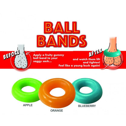Ball Bands Gummy Cock Ring-SF-FD12