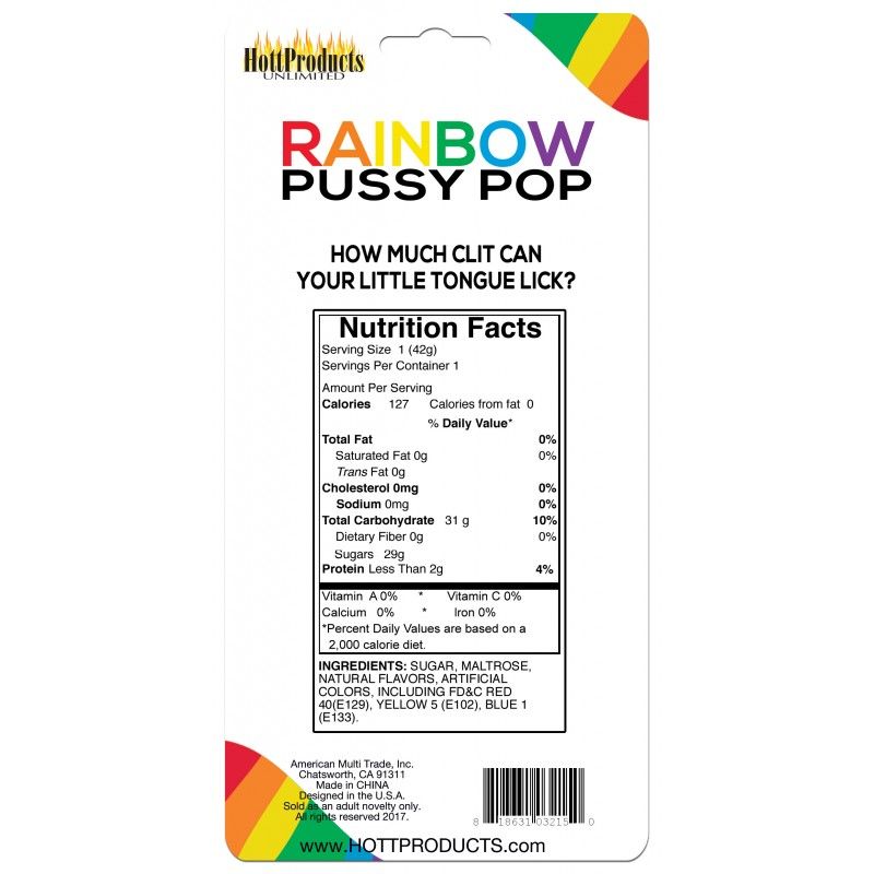 Rainbow Pussy Pop-HP-3215