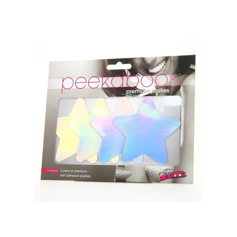 Iridescent Stars Pasties-PK359