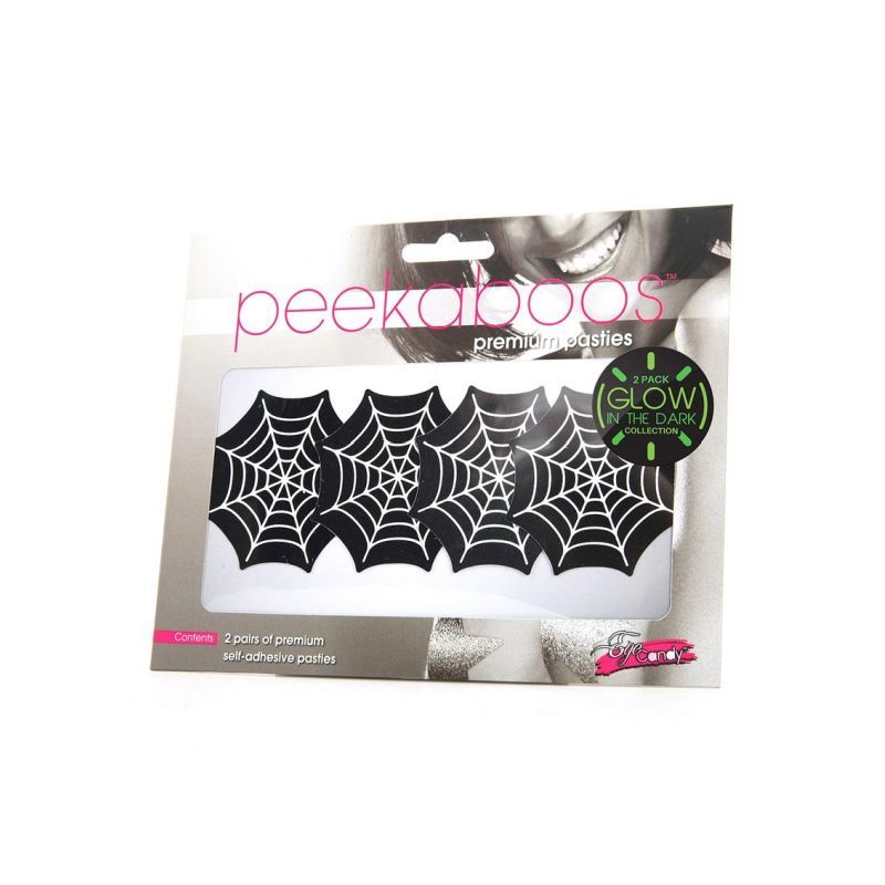 Glow In The Dark Webs Pasties-PK356