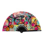 Flutter By Butterfly Blacklight Folding Fan-FAN-BTF-01