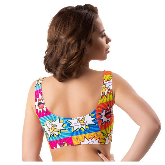 Comics Curios Crop Top-CCT1-S