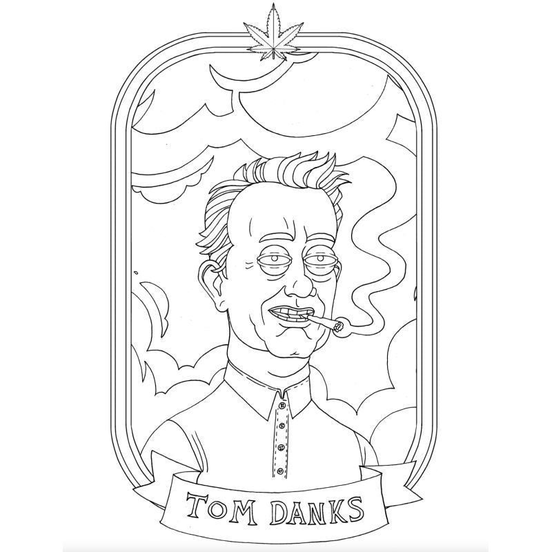 High AF Colouring Book-CB-011