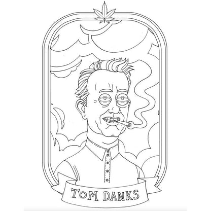 High AF Colouring Book-CB-011