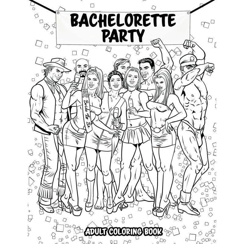 Bachelorette Party Colouring Book-CB-029
