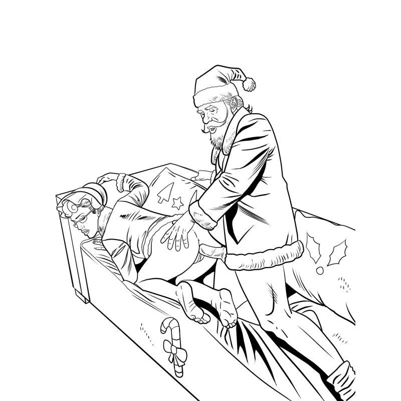 The Dirtiest Christmas Colouring Book Ever-CB-032