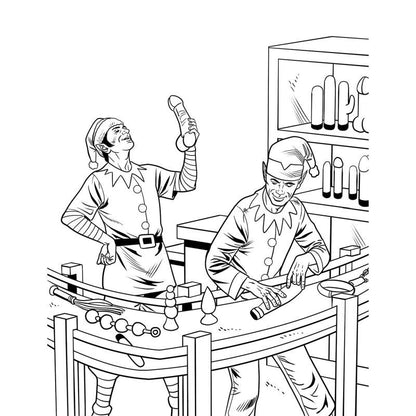 The Dirtiest Christmas Colouring Book Ever-CB-032