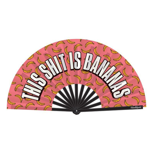 This Shit Is Bananas Folding Fan-FAN-007