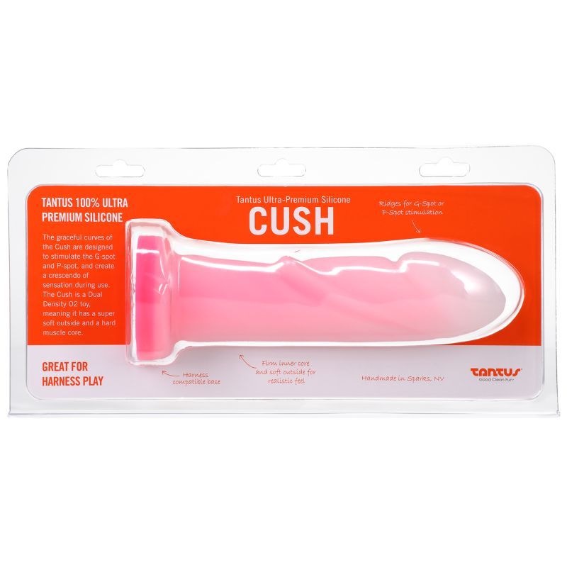 Cush Dual Density Dildo Rose Quartz-0119-70-TC