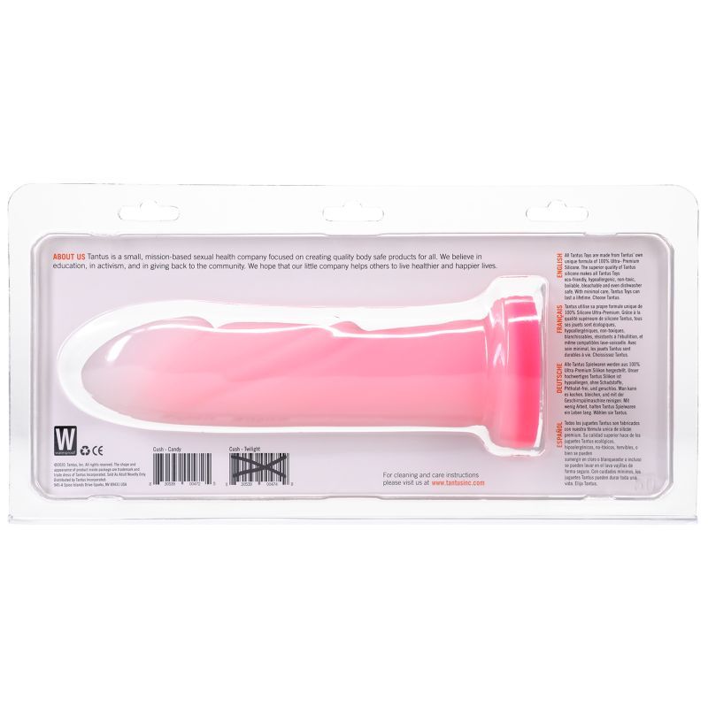 Cush Dual Density Dildo Rose Quartz-0119-70-TC