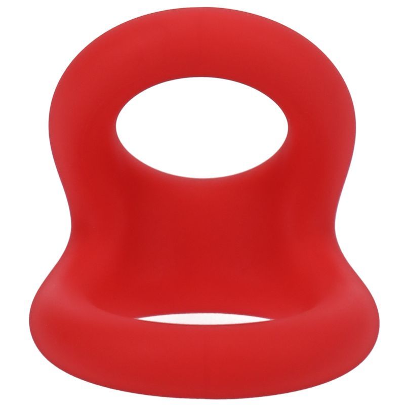 Uplift Silicone Cock Ring Crimson-0191-46-TC