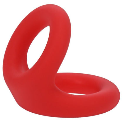 Uplift Silicone Cock Ring Crimson-0191-46-TC