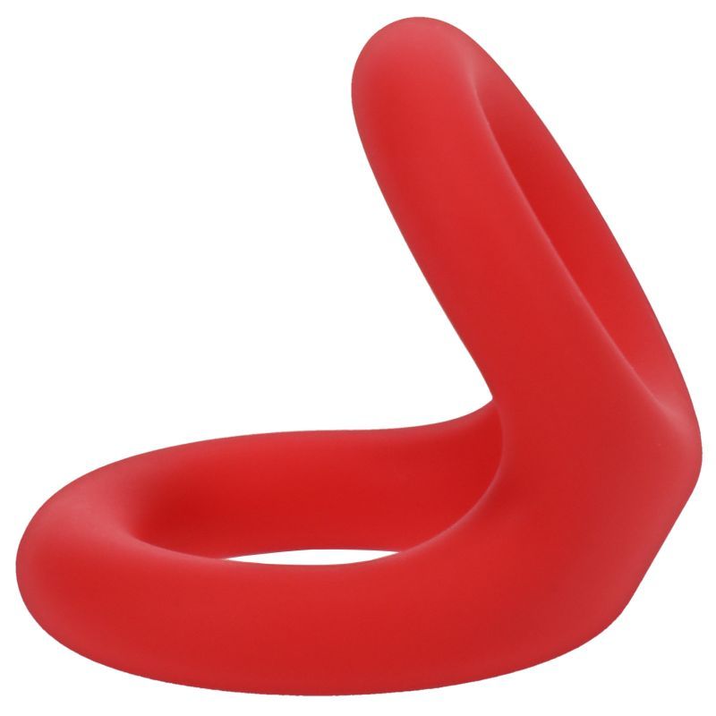 Uplift Silicone Cock Ring Crimson-0191-46-TC
