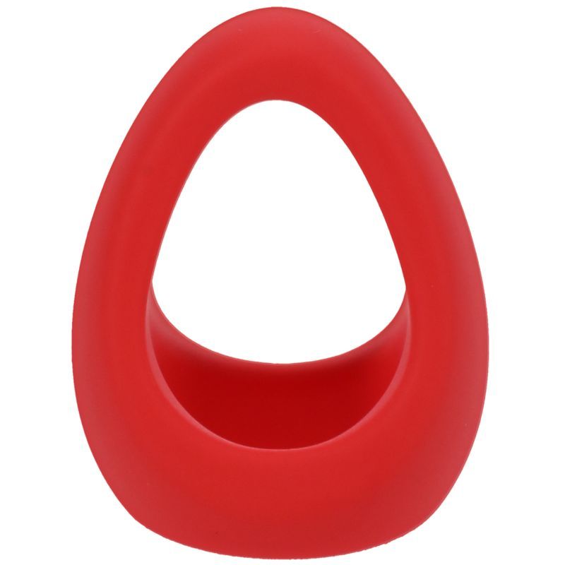 Stirrup Silicone Cock Ring Crimson-0191-49-TC