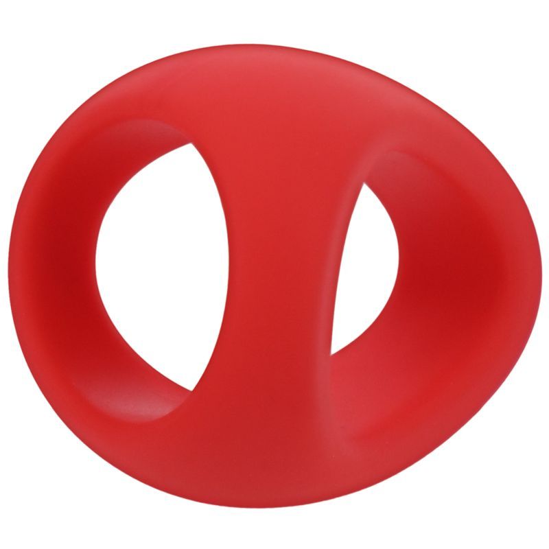Stirrup Silicone Cock Ring Crimson-0191-49-TC