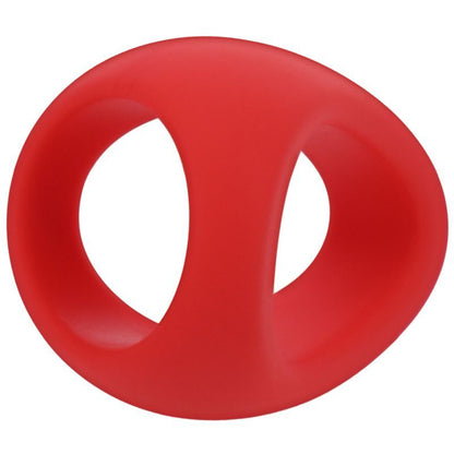 Stirrup Silicone Cock Ring Crimson-0191-49-TC