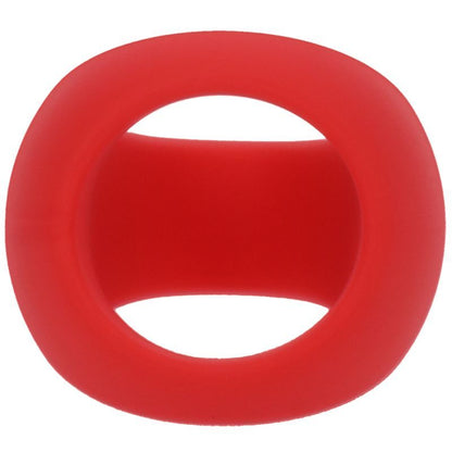 Stirrup Silicone Cock Ring Crimson-0191-49-TC
