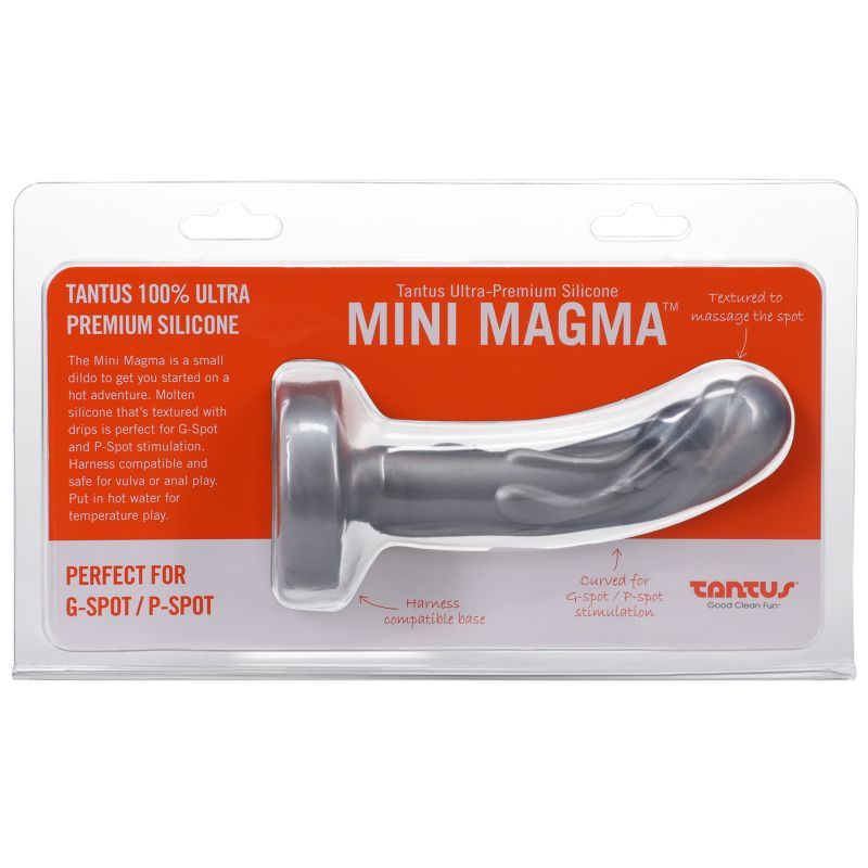 Mini Magma Dildo Silver-0121-42-TC