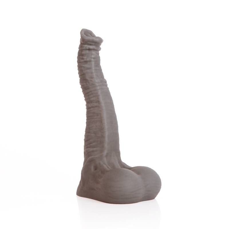 Dexter Liquid Silicone Dildo Medium-22773-BROWN-M