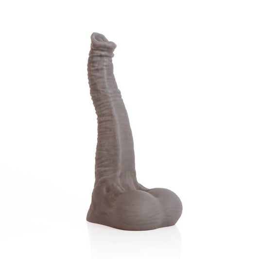Dexter Liquid Silicone Dildo Medium-22773-BROWN-M