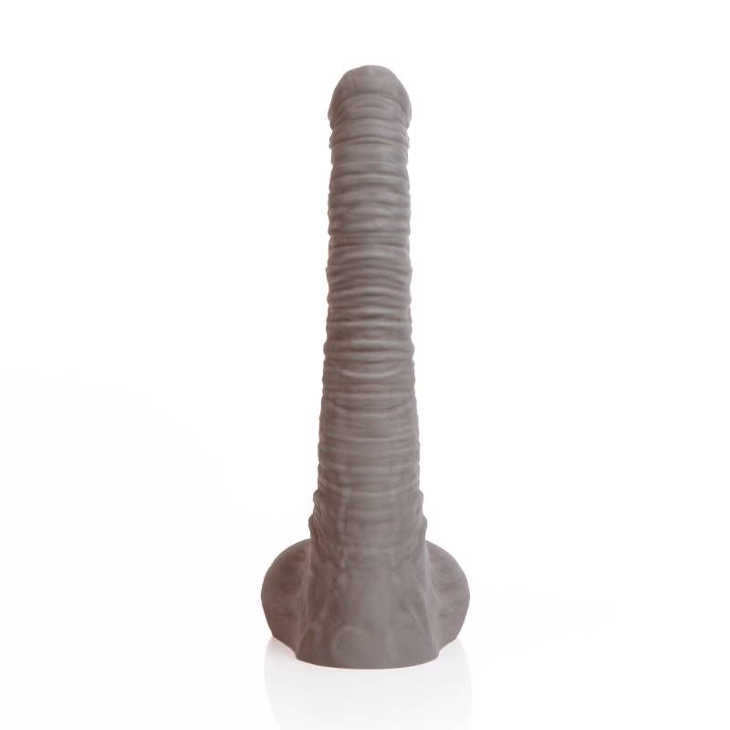 Dexter Liquid Silicone Dildo Medium-22773-BROWN-M