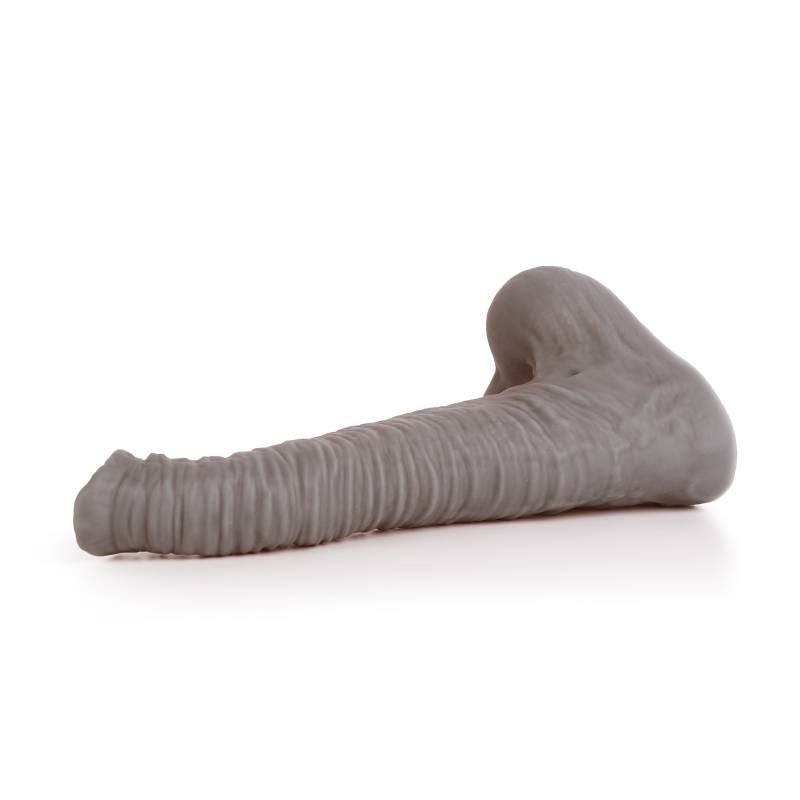 Dexter Liquid Silicone Dildo Medium-22773-BROWN-M