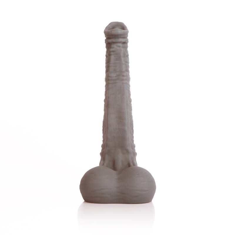 Dexter Liquid Silicone Dildo Medium-22773-BROWN-M