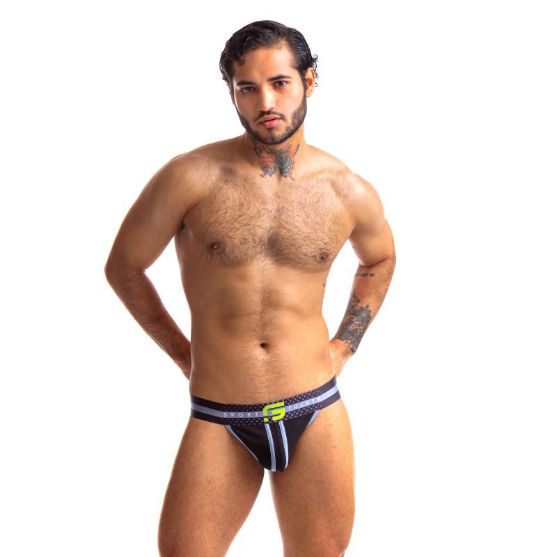 Jersey Jock Black/Black-22562-BLK/BLK-L