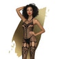 Fancy Me Bodystocking Black-4015477