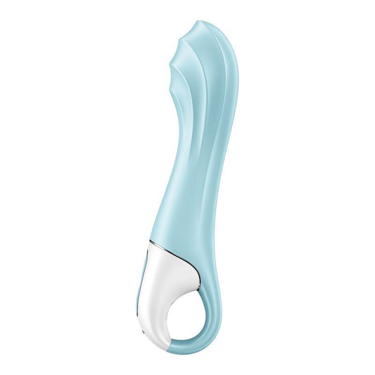Satisfyer Air Pump Vibrator 5+ Blue-4038544