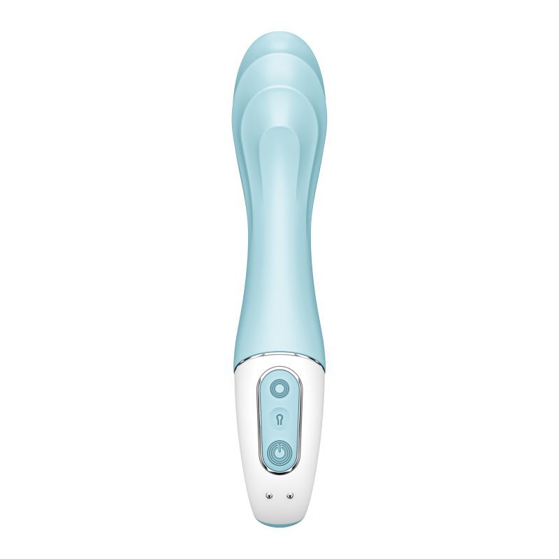 Satisfyer Air Pump Vibrator 5+ Blue-4038544